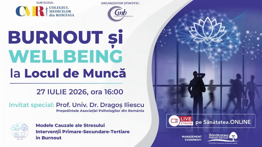 BURNOUT SI WELLBEING LA LOCUL DE MUNCA